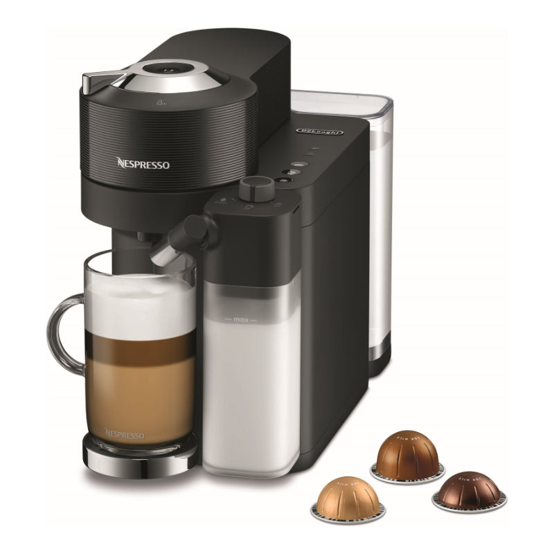 De'Longhi Nespresso Vertuo Lattissima Coffee Machine with Milk Frother - Black - ENV300BCA