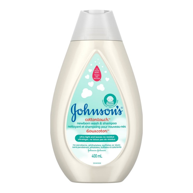 Johnson's Cotton Touch Baby Body Wash &amp; Shampoo - 400ml