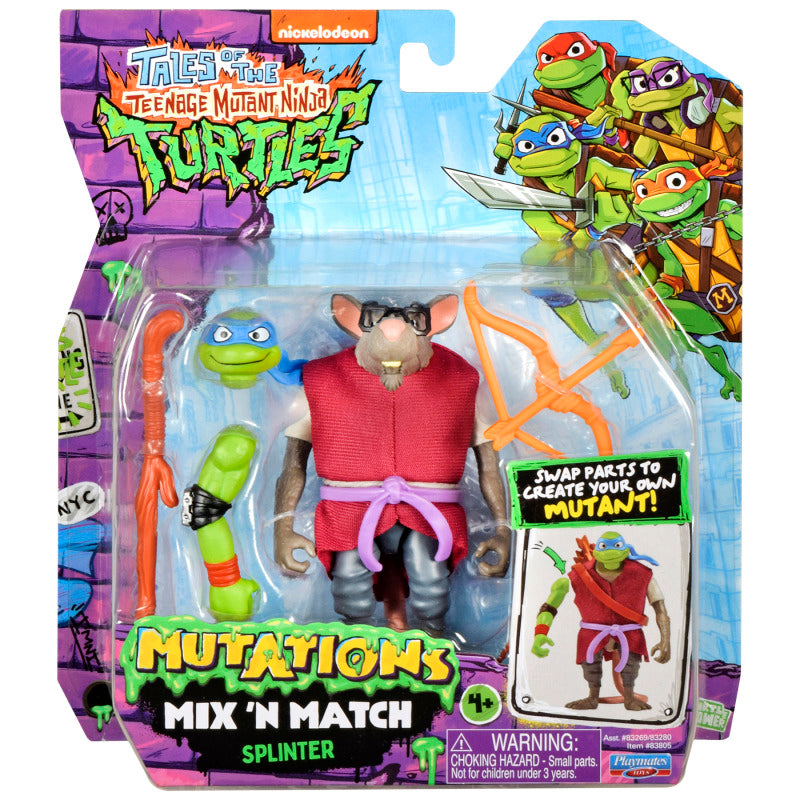 Teenage Mutant Ninja Turtles Mutations Mix N Match - Assorted