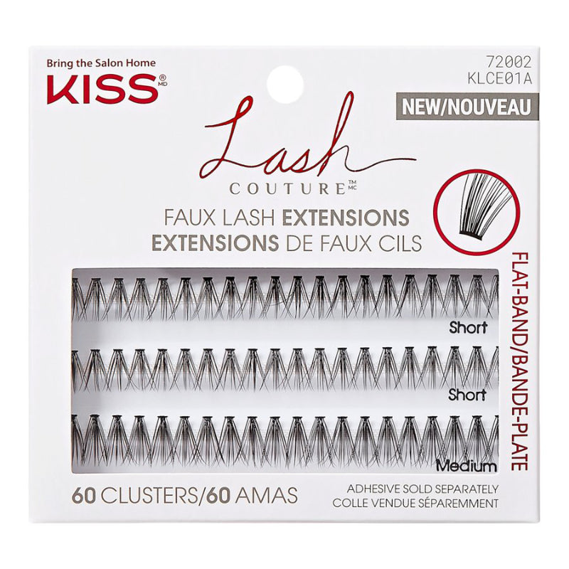 KISS Lash Couture Venus Faux Lash Extensions Kit - 60's