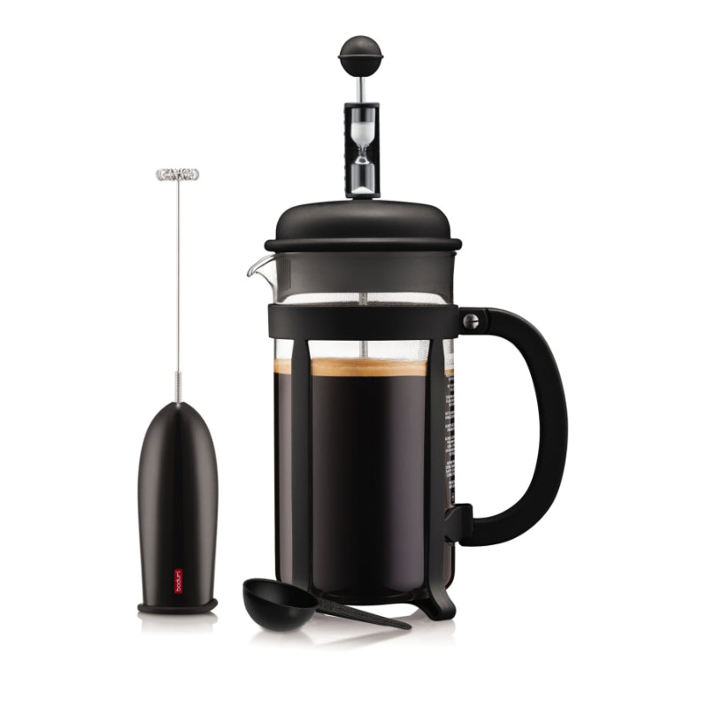 BODUM JAVA French Press Set - Black - 4's