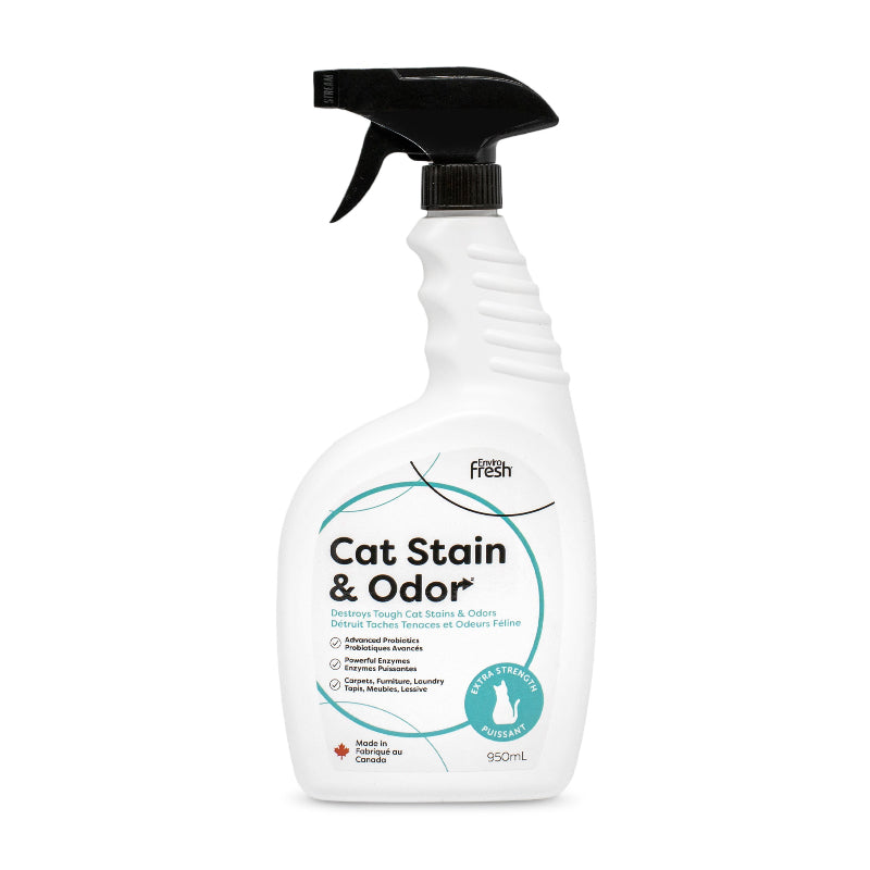 EnviroFresh Stain & Odor Probiotic Cat Spray - 950ml