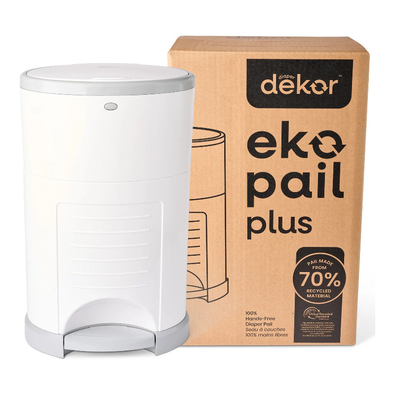 Dekor Eko Plus Diaper Pail - White