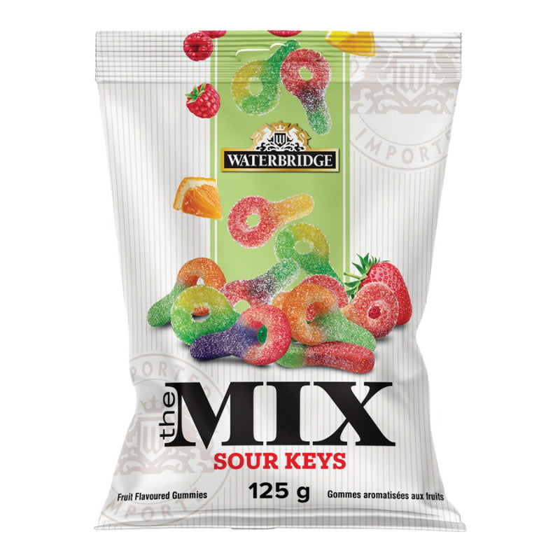 Waterbridge The Mix Gummy Candy - Sour Keys - 125g