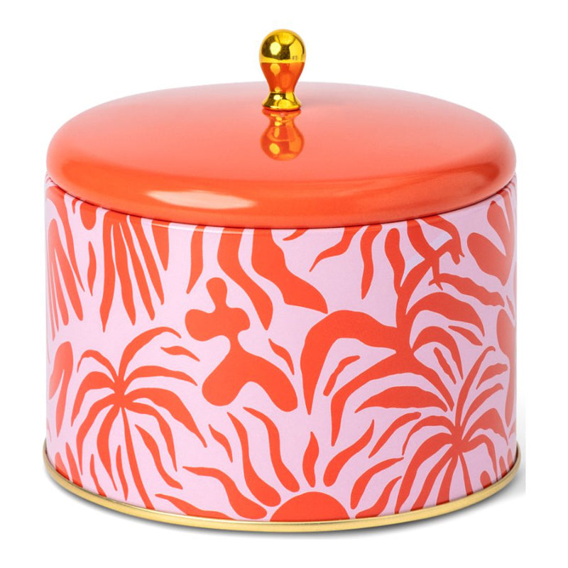 Arete & Athene Candle Tin - Hibiscus and Rose