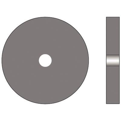 Pumice Wheels #888 – Square Edge 7/8" x 1/8" 100/Box