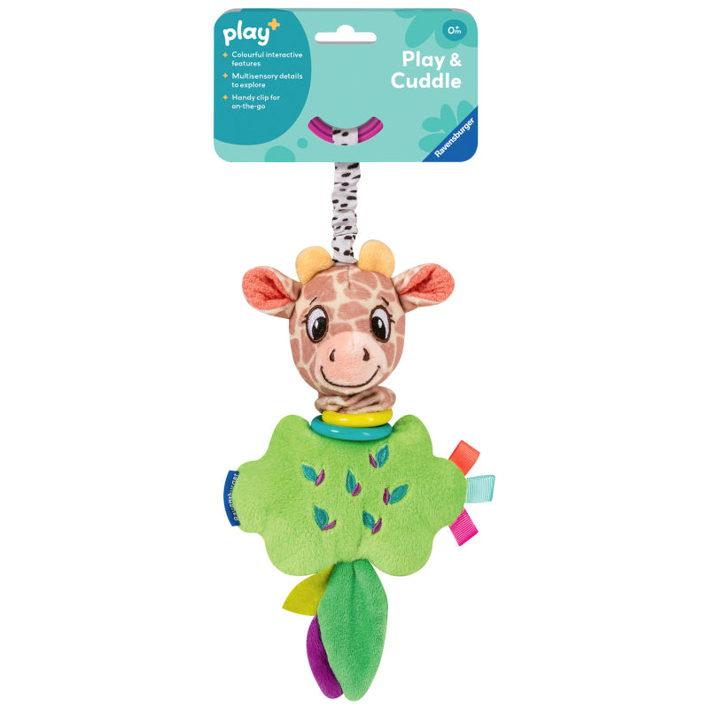 Ravensburger Play+ Play & Cuddle Pull Wiggle: Giraffe