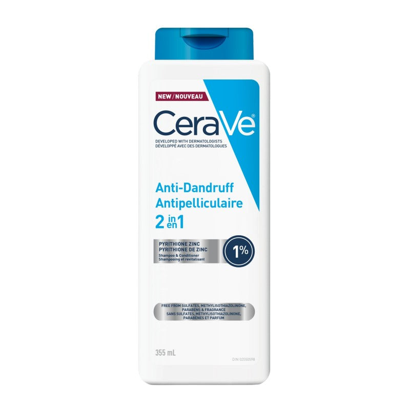 Cerave Anti-Dandruff 2-in-1 Shampoo/Conditioner - 355ml