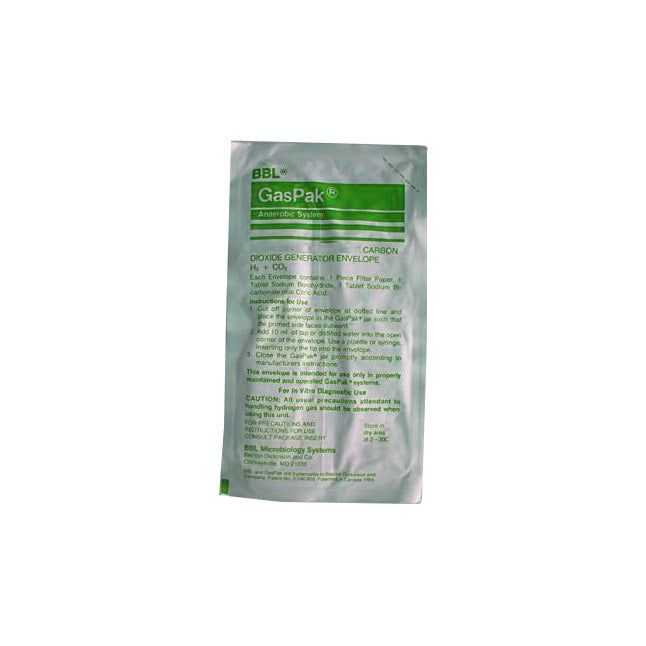 GasPak™ EZ CO2 Container System Sachet