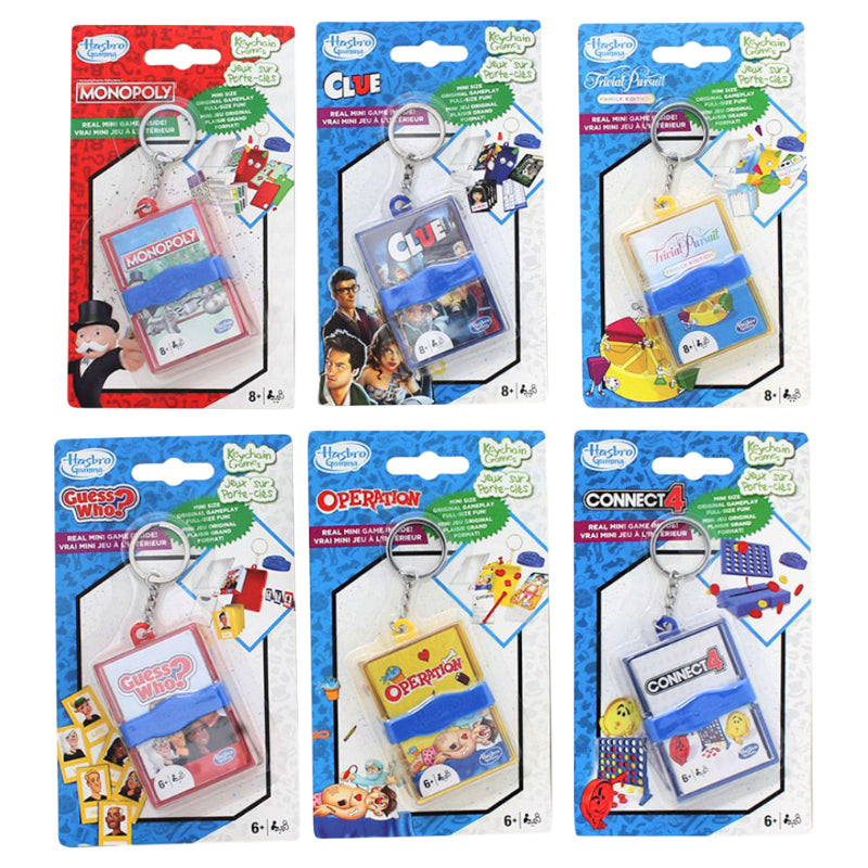 Hasbro Mini Games Keychain - Assorted