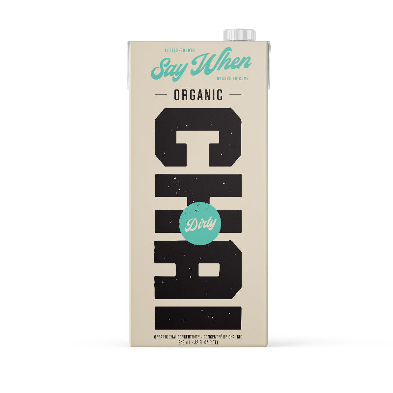Say When Organic Dirty Chai - 946ml
