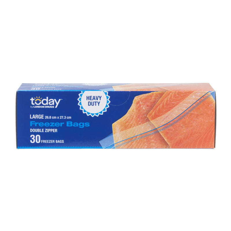 Today by London Drugs BPA Free Freezer Bag - 30's