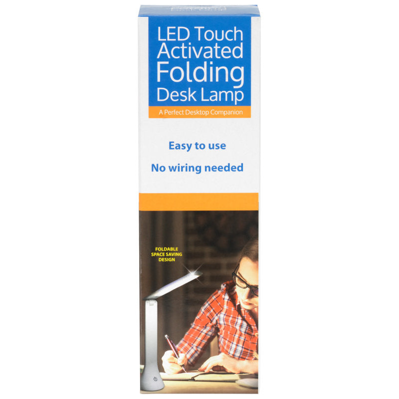 LED Folding Desk Lamp - White