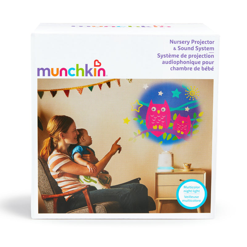 Munchkin Nursery Projector and Sound System - White
