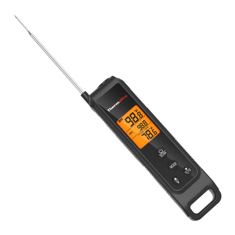 ThermoPro Meat Thermometer for Oven - Black