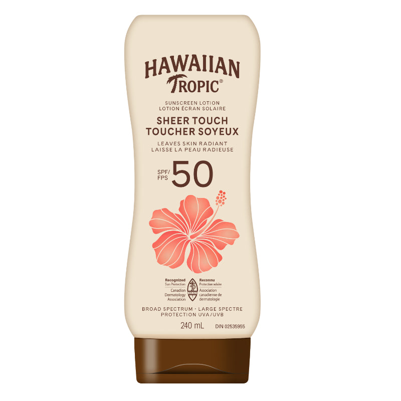 Hawaiian Tropic Sheer Touch Sunscreen Lotion - 50+SPF - 240ml