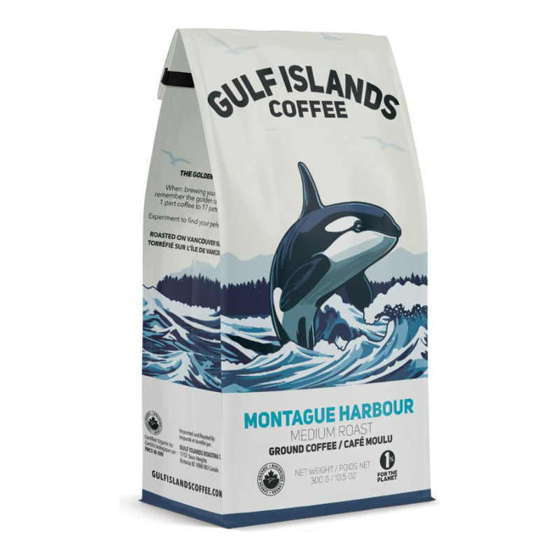 Gulf Islands Montague Harbour Ground Coffee - 300g