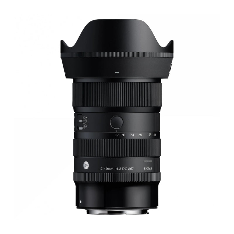 Sigma Art 17-40mm F1.8 DC Zoom Lens for Canon EOS RF Mount - A1740DCRFS