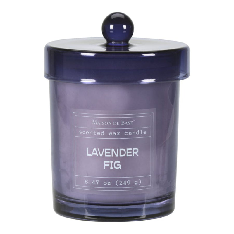 Maison De Base Candle Glass - Lavender Fig - 249g