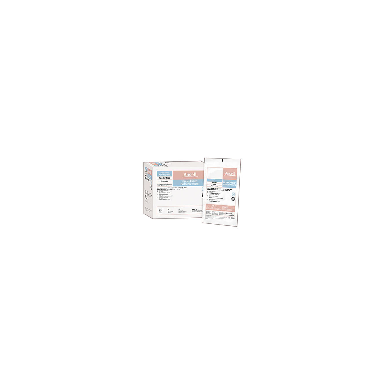 GAMMEX® Non-Latex PI Surgical Glove, White - 50 Pairs/Box - 4 Boxes/Case