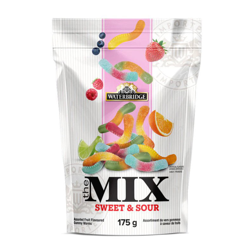 Waterbridge The Mix Gummy Worms - Sweet &amp; Sour - 175g