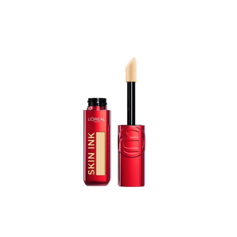 L'Oreal Paris Infaillible Skin Ink 2-in-1 Foundation and Concealer - Medium-Light (130)