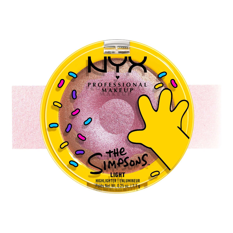 NYX Professional Makeup The Simpsons Homer Simpson Light Donut highlighter - Donut Mind if I Do