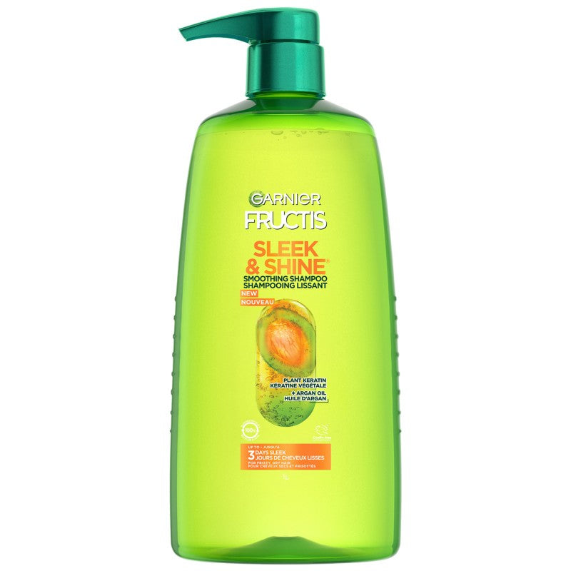 Garnier Fructis Sleek & Shine Shampoo - 1L