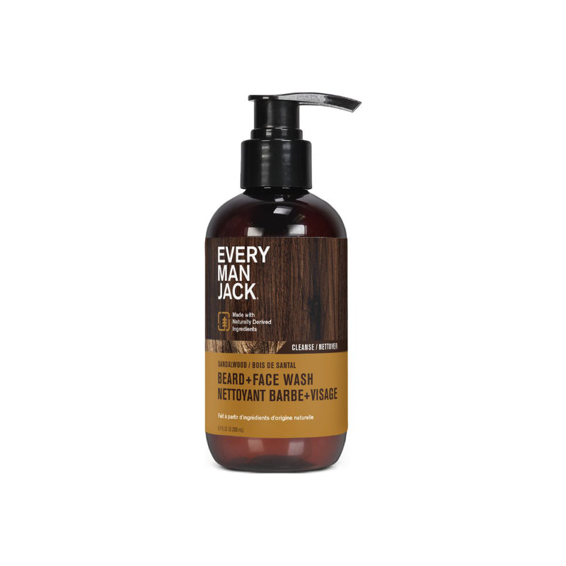 Every Man Jack Beard and Face Wash - Sandalwood - 200ml