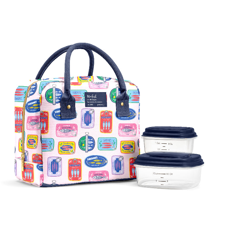 Fit + Fresh Bloomington Thermo Lunch Kit - Sardine Cans