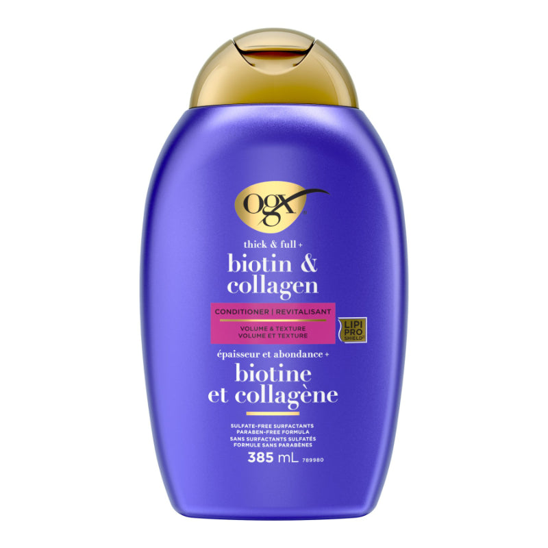 OGX Extra Strength Extra Volume + Biotin & Collagen Conditioner - 385ml