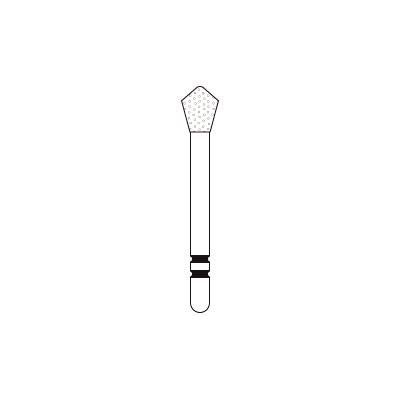 Two Striper® Skooter™ Diamond Burs – FG, Acorn, 5/Pkg