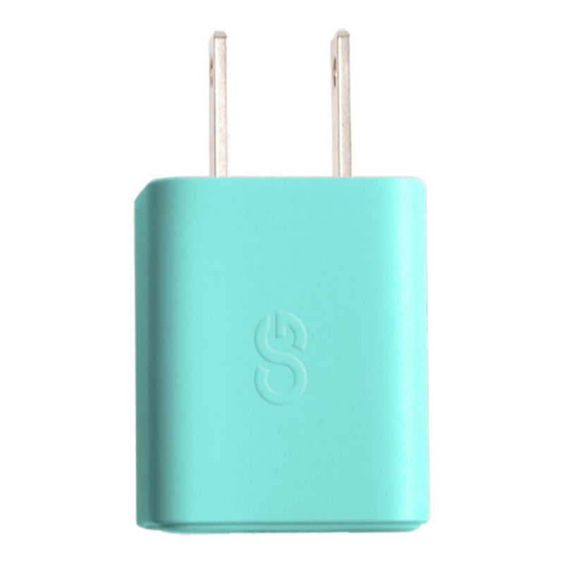 LOGiiX Vibrance Power Cube 30 USB-C Power Adapter - Teal - LGX-13893