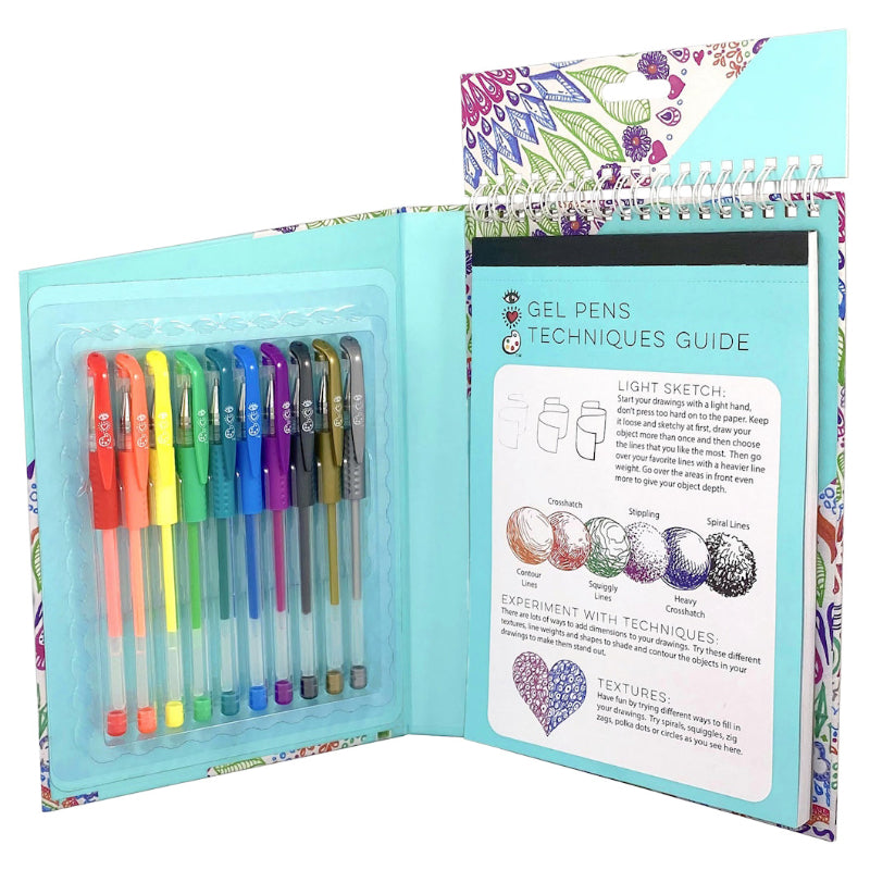 iHeart Travel Art Pack Gel Pens