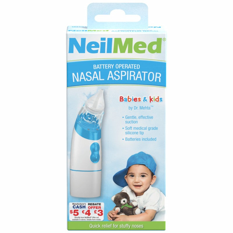 NeilMed Battery Operated Nasal Aspirator