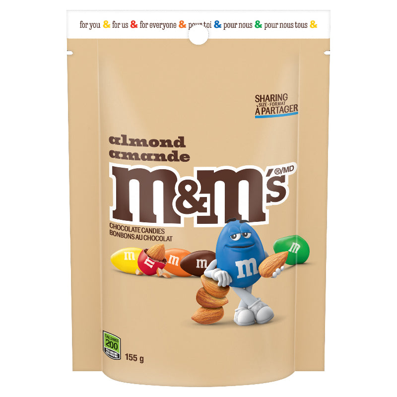M & M's Almond Chocolate Candies - 155g