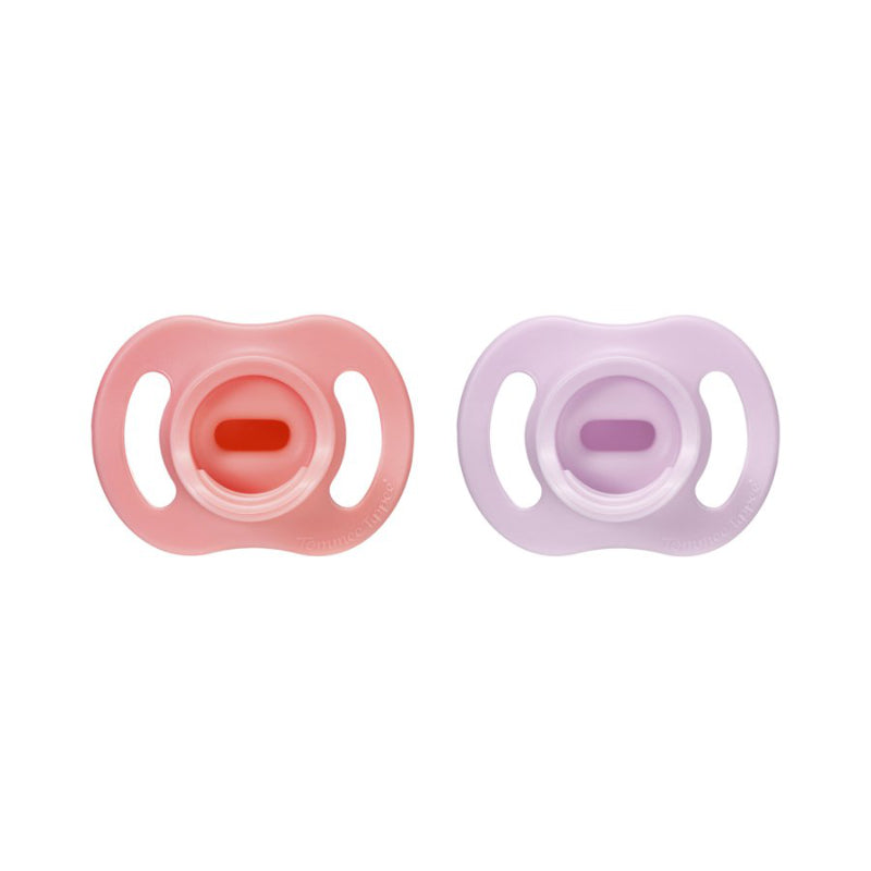 Tommee Tippee UltraLight StayPut Pacifier Set - Assorted - 0-6 Months - 2 piece