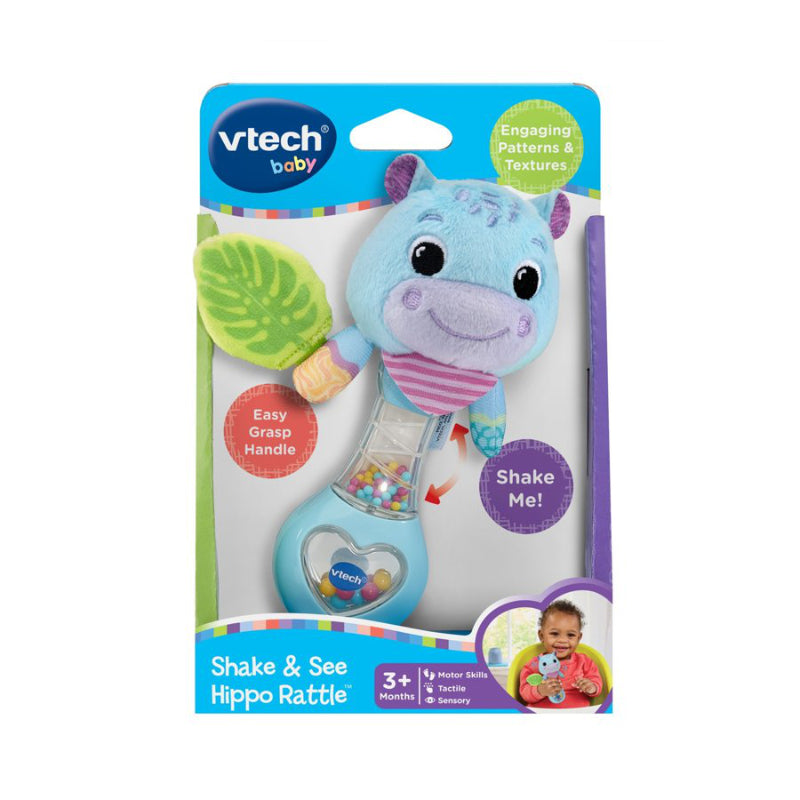 VTech Baby Shake & See Hippo Rattle