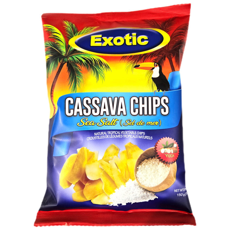 Exotic Cassava Chips - Salted - 150g
