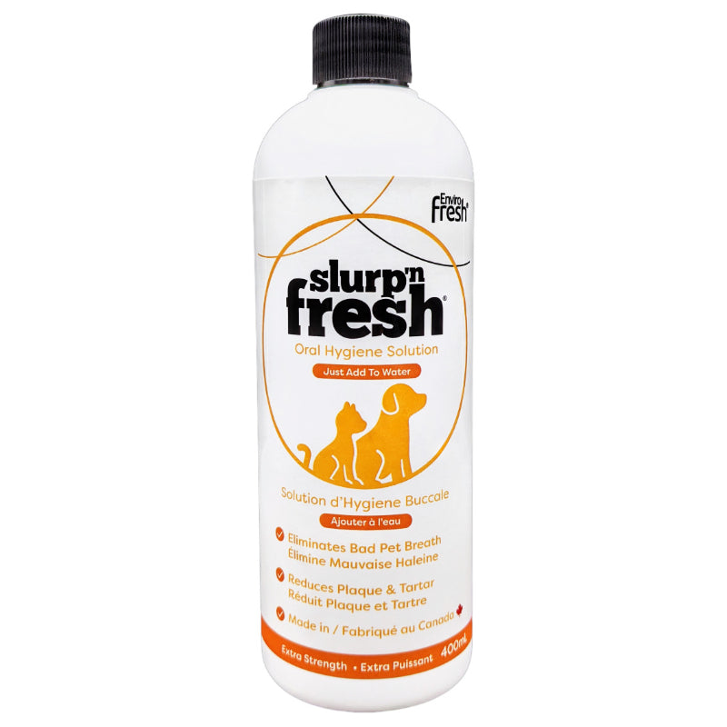Slurp 'n Fresh Oral Hygiene Solution for Senior Dogs & Cats - Extra Strength - 400ml