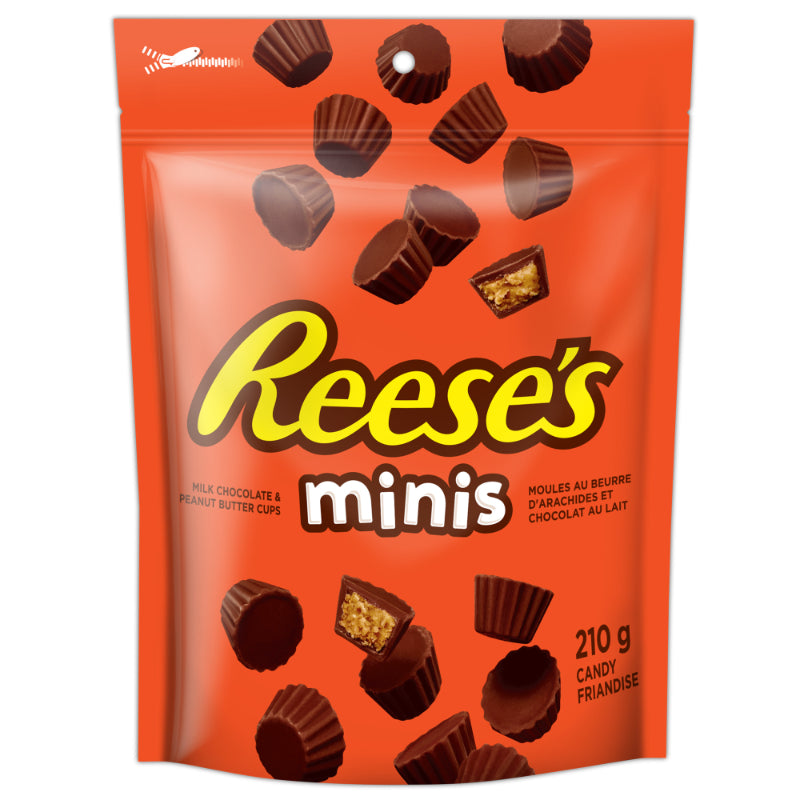 Reese Minis - Milk Chocolate & Peanut Butter Cups - 210g