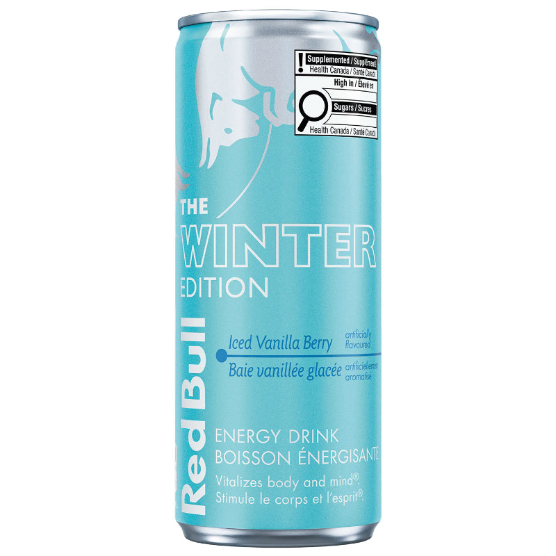 Red Bull The Winter Edition Energy Drink - Iced Vanilla Berry - 250ml