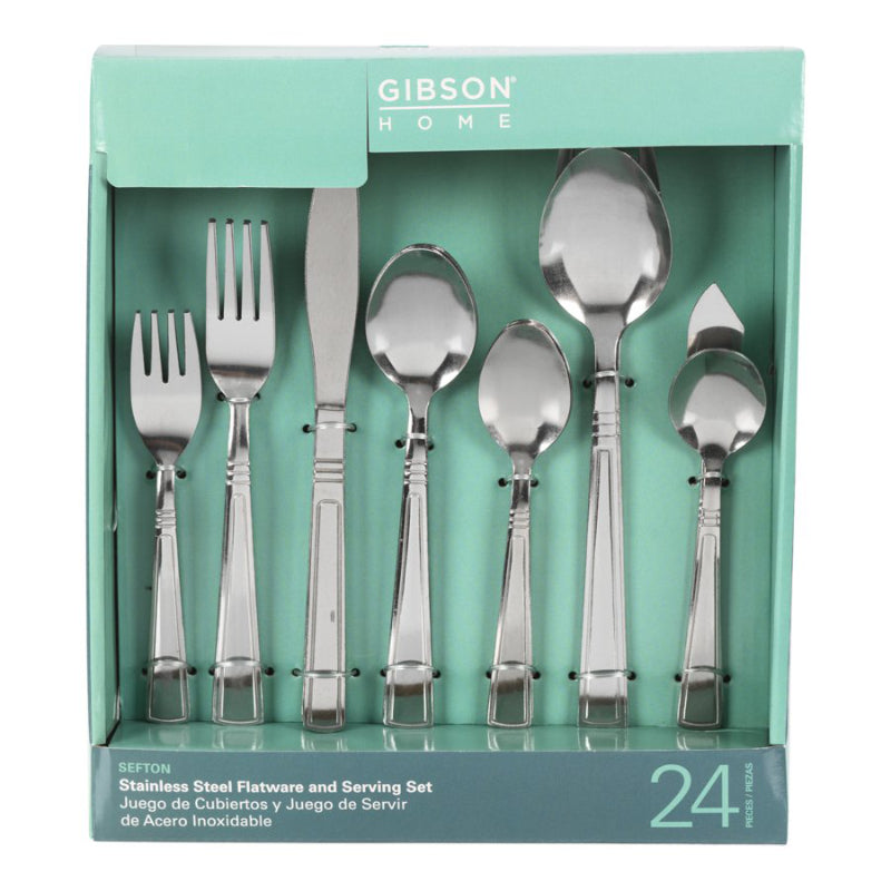 Gibson Home Sefton Cutlery Set - 24 piece