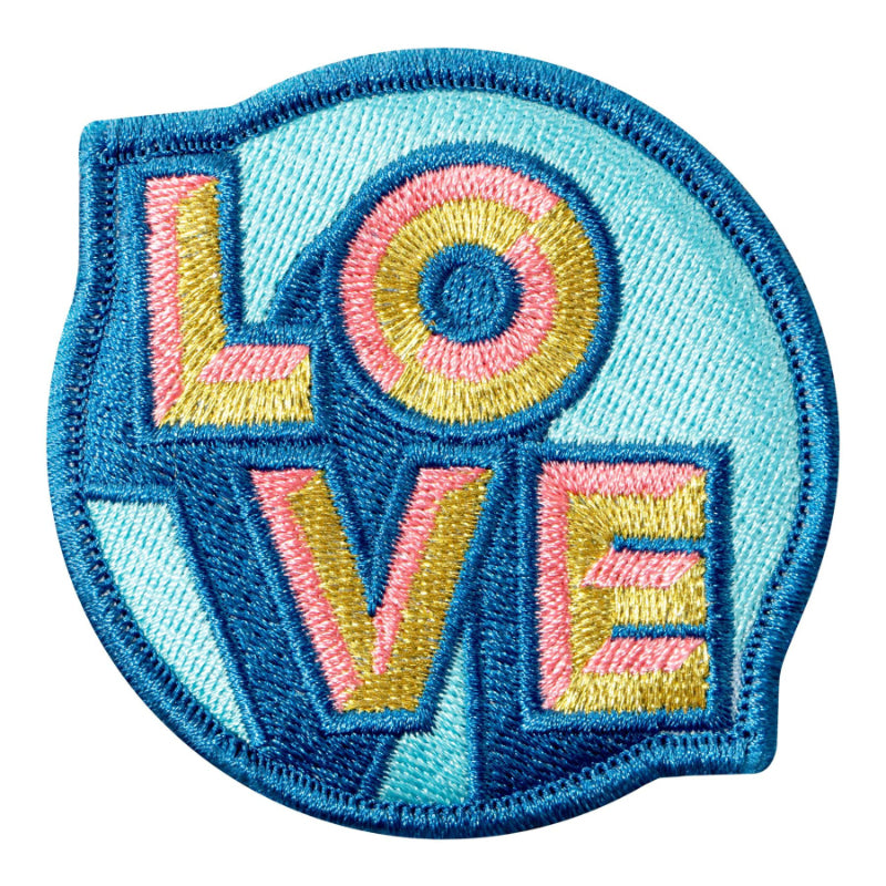 MAGMOJI Logo Badge for Cellular Phone - Love Blue