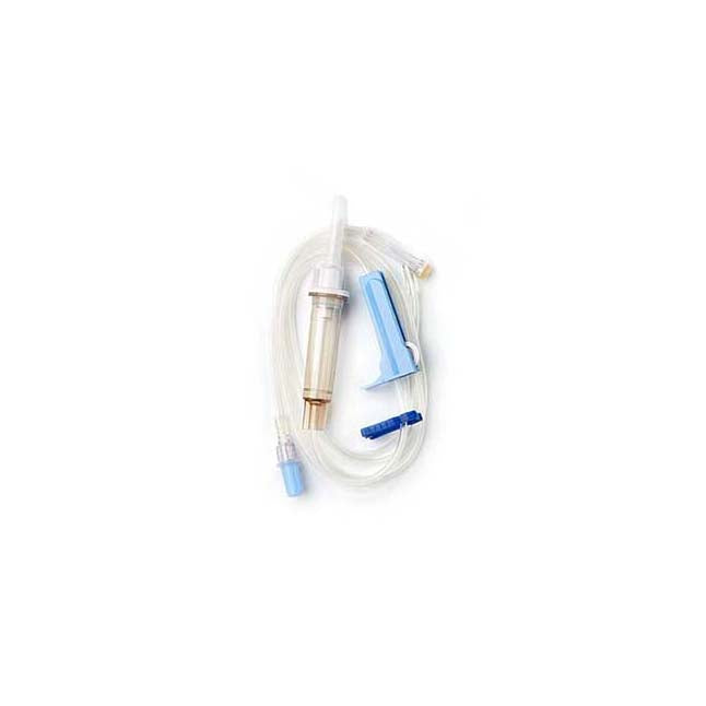 Solution Set, DUO-VENT Spike, CLEARLINK Luer Activated Valve, Male Luer Lock Adapter, 10GTT, L92"