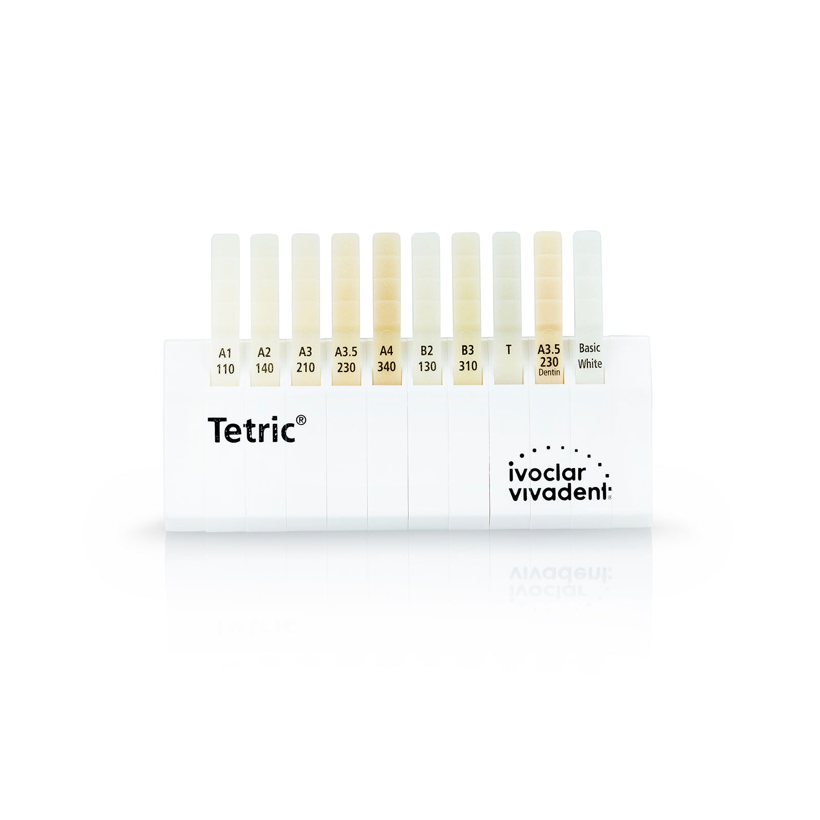 Tetric® 2008 Shade Guide