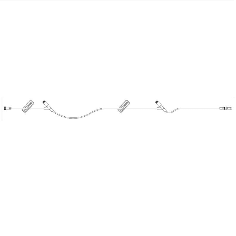 Extension Set, Macrobore, Clave™ Y-Sites, 32"