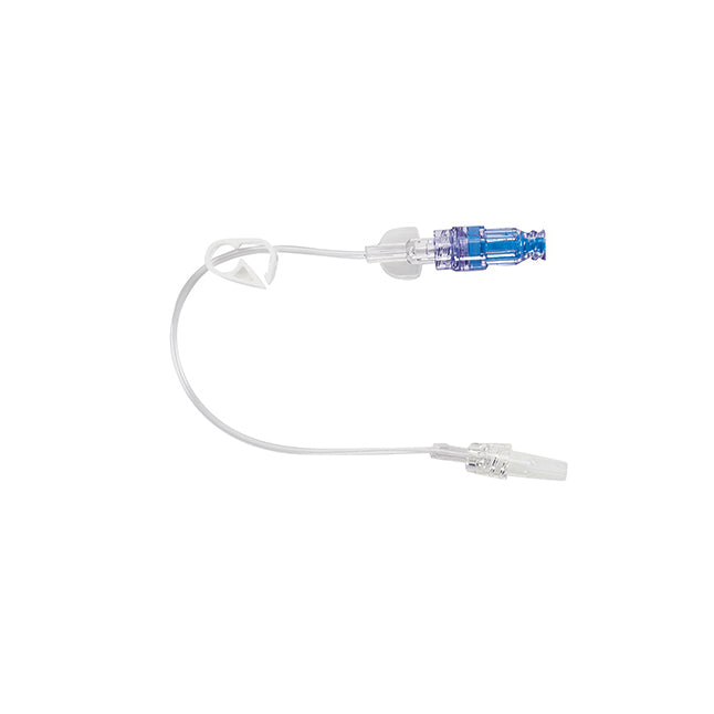 Pressure-Rated Extension Set, Standard Bore, 0.5mL Priming, L7"
