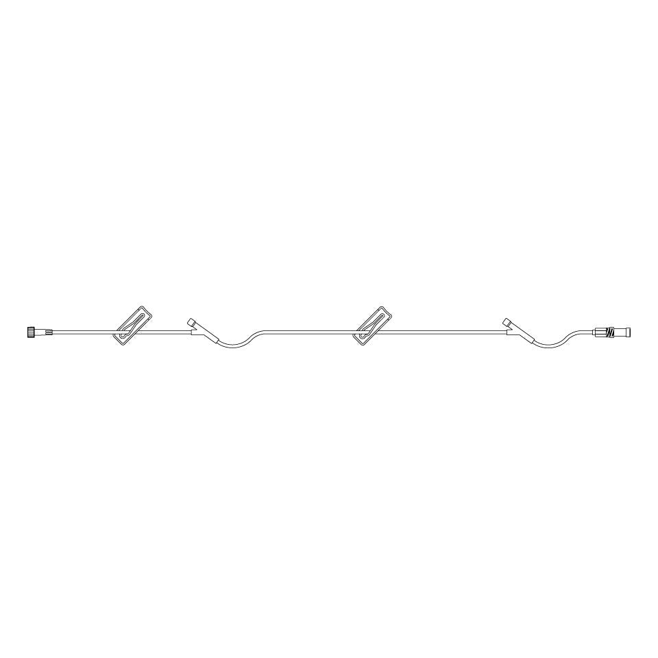 Extension Set, Macrobore, Prepierced Y-Sites, 32"
