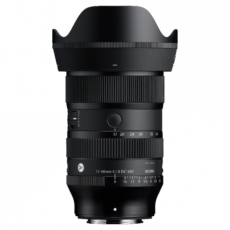 Sigma Art 17-40mm F1.8 DC Zoom Lens for Fujifilm X Mount - A1740DCX